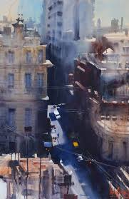 Art Of Watercolor Alvaro Castagnet Christmas Interview Watercolor City Watercolor Landscape Watercolor Art