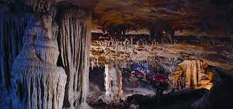 The title of this article is conjectural. America S Ride Thru Cave In Missouri Fantastic Caverns