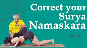 Sūrya namaskāra), salute to the sun or sun salutation, is a practice in yoga as exercise incorporating a flow sequence of some twelve gracefully linked asanas. How To Correct Sun Salutation Technique Mistakes In Surya Namaskar Practice By Bharath Ji Youtube