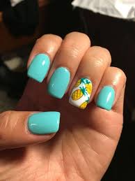 Nail designs for summer nail art ideas for summer simple nail design. Short Summer Cute Acrylic Nails Novocom Top
