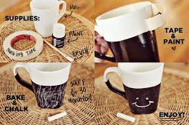 How to decorate a coffee mug using a porcelain marker. 10 Diy Hand Painted Mugs A Great Gift For Everyone