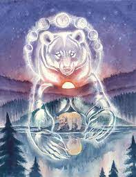 Spirit Bear By Thornwolf Spirit Animal Art Bear Spirit Animal Bear Totem