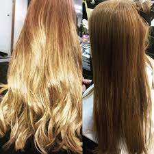 Halloween Darkness To Light Baylagehaircolor Easydrytowels Wella Wellahair B Browntoblonde Cloud9hairstraighten Baylage Hair Dream Hair Wella Hair