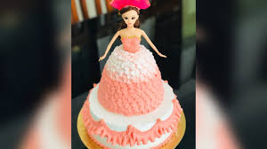 You can mix up your barbie doll with a mermaid and make a barbie mermaid cake. Two Tier Barbie Cake Youtube