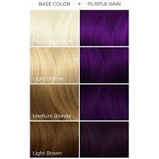 Arctic Fox Purple Rain Semi Permanent Hair Dye Purple Attitude Europ