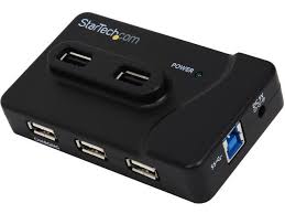 Usb 3.0, hdmi, dvi, usb 2.0, 2 3.5mm mini jack. Startech Com St7320usbc 6 Port Usb 3 0 Usb 2 0 Hub With 2a Charging Port 2x Usb 3 0 Hub Ports 4x Usb 2 0 Combo Usb Hub With 20w Power Adapter Newegg Com