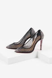 Елегантни прозрачни обувки-мрежа с камъни тип Svarovski - Hipermag.com