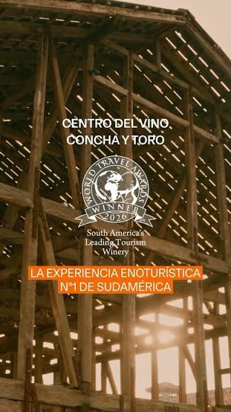 🇨🇱🏆🍷 ¡Un reconocimiento que lleva al enoturismo chileno a lo más alto de Sudamérica!, El Centro del Vino Concha y Toro es ganador de los World Travel Awards 2026 en la categoría South America’s ...