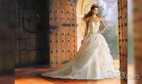 Don't go to your cousin's wedding without a dress that will stun the crowds. Make Your Wedding Enchanting With Beauty And The Beast D23