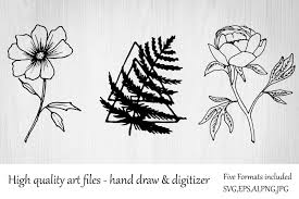 Free Free 136 Flower Svg Draw SVG PNG EPS DXF File