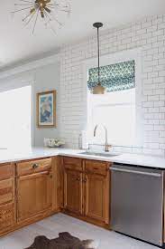 Kitchen Renovation The Reveal White Modern Kitchen Home Decor Kitchen Stained Kitchen Cabinets