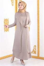 aylin yelek takim vizon fhm606 bahyezen islami giyim giyim abaya tarzi