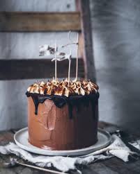 Still My Favorite Chocolate Cake Ever Triple Chocolate Cake With Torched Meringue You Can Find The Recipe I Sweet Recipes Cupcake Cakes Chocolate Cake Recipe