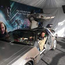 In the days leading up to the film's release, the director and his stars made the rounds, talking about their experiences and influences. Doc Brown S Time Machine Rental Premieres New Ready Player One Delorean At The Ready Player One Challenge Movie Experience In Hollywood March 18 April 1 2018