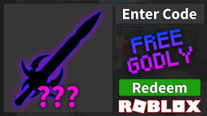 Use this code to earn a free purple knife; Mm2 Secret Godly Code 07 2021