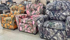 From microfiber fabric recliners to our legendary leather reclining chairs, you're sure to find a style that's perfect for your home. Roberts Furniture Has Camo Recliners Roberts Furniture Facebook