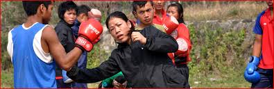 The first poster for the film was revealed on 14 july 2014 by chopra through her twitter account. Mary Kom Regional Boxing Foundation