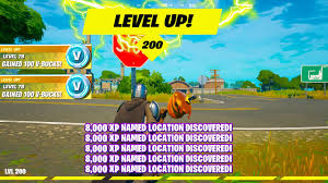 Each of these challenges is worth 20,000 xp, adding up to 140,000 xp total. How To Level Up Fast In Fortnite Chapter 2 Season 5 Xp Glitch Fortnite Xp Glitch Level Up Fast Youtube