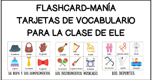 Laclasedeele Flashcard Mania Tarjetas De Vocabulario Personaliza e imprime tarjetas de cumpleaños desde tu computadora o celular. tarjetas de vocabulario
