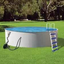 Presto Round Metal Wall Swimming Pool Package In 2020 Swimming Pools In Ground Pools Homemade Swimming Pools