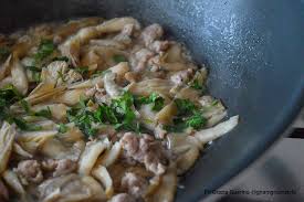 Le penne con sugo di salsiccia e funghi sono un primo piatto semplice da preparare ma di sicuro successo per via dei sapori semplici che racchiude al proprio interno e che solitamente sono molto apprezzati. Sugo Con Funghi Pleurotus E Salsiccia Gnam Gnam Style