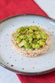 5 Healthy Rice Cake Snack Toppings Recipe Rice Cake Recipes Rice Cakes Healthy Rice Cake Snacks