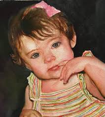 Watercolor portrait painting workshop for beginners