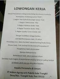 Kirim loker terbaru ke emailmu. Lowongan Kerja Pabrik