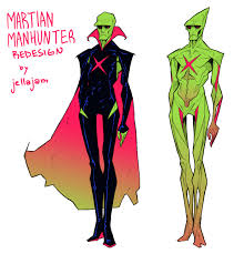 Martian Manhunter REDESIGNED by Jellajam -- Fur Affinity [dot] net