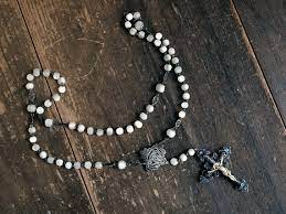 1870sヴィクトリアン銀線細工ロザリオフィリグリース アンティーク etsy rosary necklace rosary beaded necklace