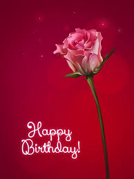 Woman Happy Birthday Flowers And Balloons Birthday Wishes Card Happy Birthday Rose Happy Birthday Messages Happy Birthday Cards