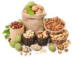 Yes, they must be certified kosher for passover though. Nuts Mk Kosher