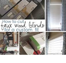 If you want to control these elements, one way to do it is to install blinds. How To Cut Faux Wood Blinds For A Custom Fit House Of Hepworths