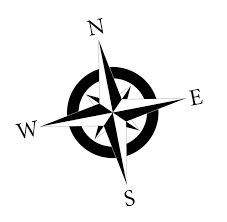 Black And White Compass Clipart Compass Rose Nsew Bw Final Jpg Simple Compass Tattoo Compass Tattoo Nautical Compass Tattoo