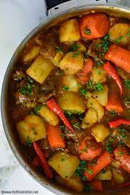 Stewed Beef Potatoes Chef Lola S Kitchen Food Beef And Potatoes Recipes
