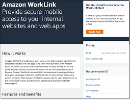 A video tour on how to navigate through amazon's atoz app with narration detailing all the features & functions every new. Amazon Worklink Secure One Click Mobile Access To Internal Websites And Applications Aws News Blog