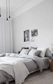 The way the light pours into this room is just divine—we'd never want to leave this little cocoon. Light Grey Bedroom Wall Luxury Bedroom Ideas With Light Grey Walls Heppe Light Gray Bedroom Gray Bedroom Walls Light Grey Walls