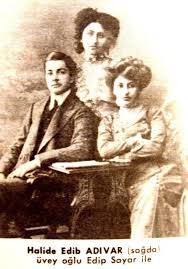 Oguz Topoglu Halide Edip Adivar Uvey Oglu Edip Sayar Ile Tablolar Resimler Fotograf