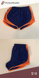 Black And Orange Nike Shorts Nike Running Shorts Women Running Shorts Built In Undie Slightly Warn Nike Shorts Running Shorts Women Nike Running Shorts Womens Nike Running Shorts