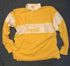 Black And Yellow Rugby Shirt Pin On Coca Cola Rugby Shirt