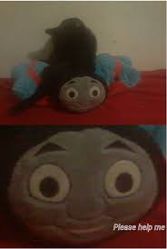 Cat On Thomas Blank Template Imgflip