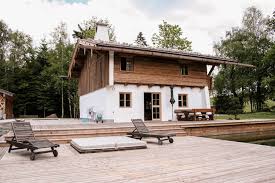 Blockhaus Am Teich Projekt Zimmerei Stoib Altholz Haus Blockhaus Zimmerei