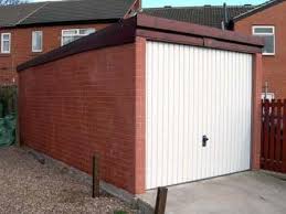 This is pure whimsy from top to bottom! Brick Garages Single Double Dencroft Garages