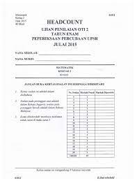 Topik ramalan upsr sains 2019 via www.sistemguruonline.my. Soalan Percubaan Upsr 2019 Selangor Kecemasan 0