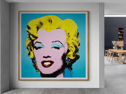 Marilyn Monroe Colour Art