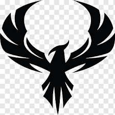 Black Bird Illustration Phoenix Decal Symbol Sticker Phoenix Free Png Art Logo Bird Illustration Eagle Images