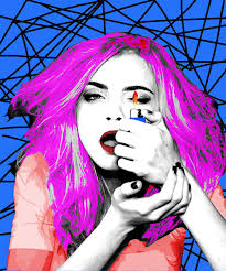 Final Cara Delevingne Pop Art Pop Art Art Digital Art