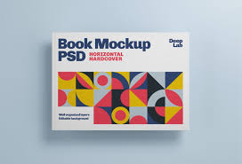 Download Horizontal Book Cover Mockup Set In 2020 Book Cover Mockup Book Texture Book Cover PSD Mockup Templates