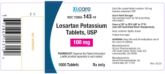 These Highlights Do Not Include All The Information Needed To Use Losartan Potassium Tablets Safely And Effectively See Full Prescribing Information For Losartan Potassium Tablets Losartan Potassium Tablets For Oral Useinitial U S Approval