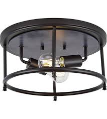 This flush mount would be a great accent to your home or office decor. Progress P350151 031 Durrell 2 Light 13 Inch Matte Black Flush Mount Ceiling Light